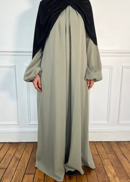 Abaya Esra vert