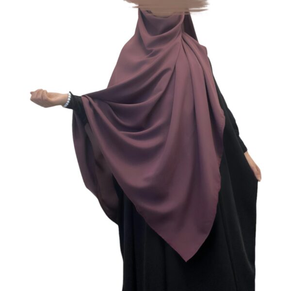 Maxi hijab framboise ☁️ (1)