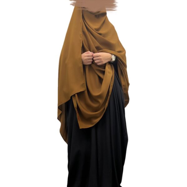 Maxi hijab moutarde ☁️ (1)