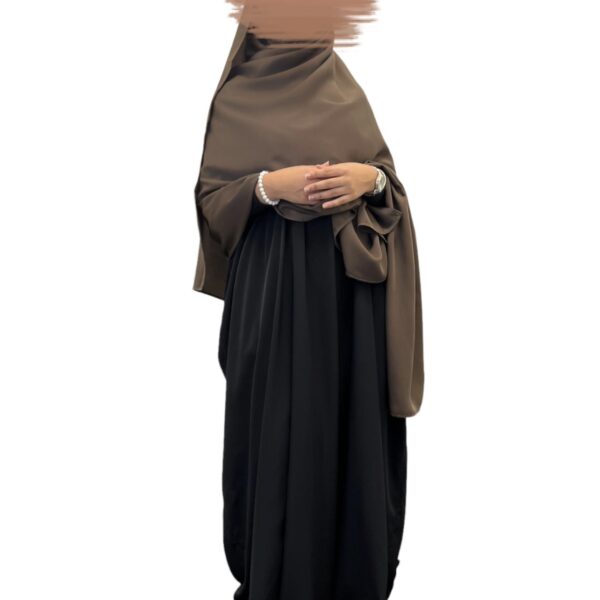 Maxi hijab taupe ☁️ (1)