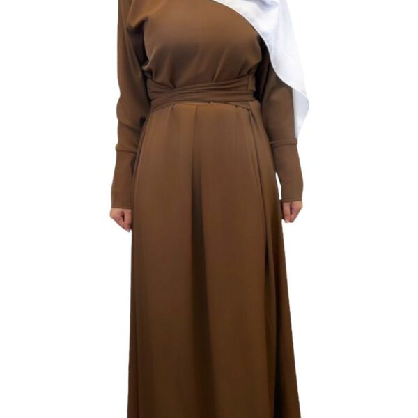 Robe empira camel (2)