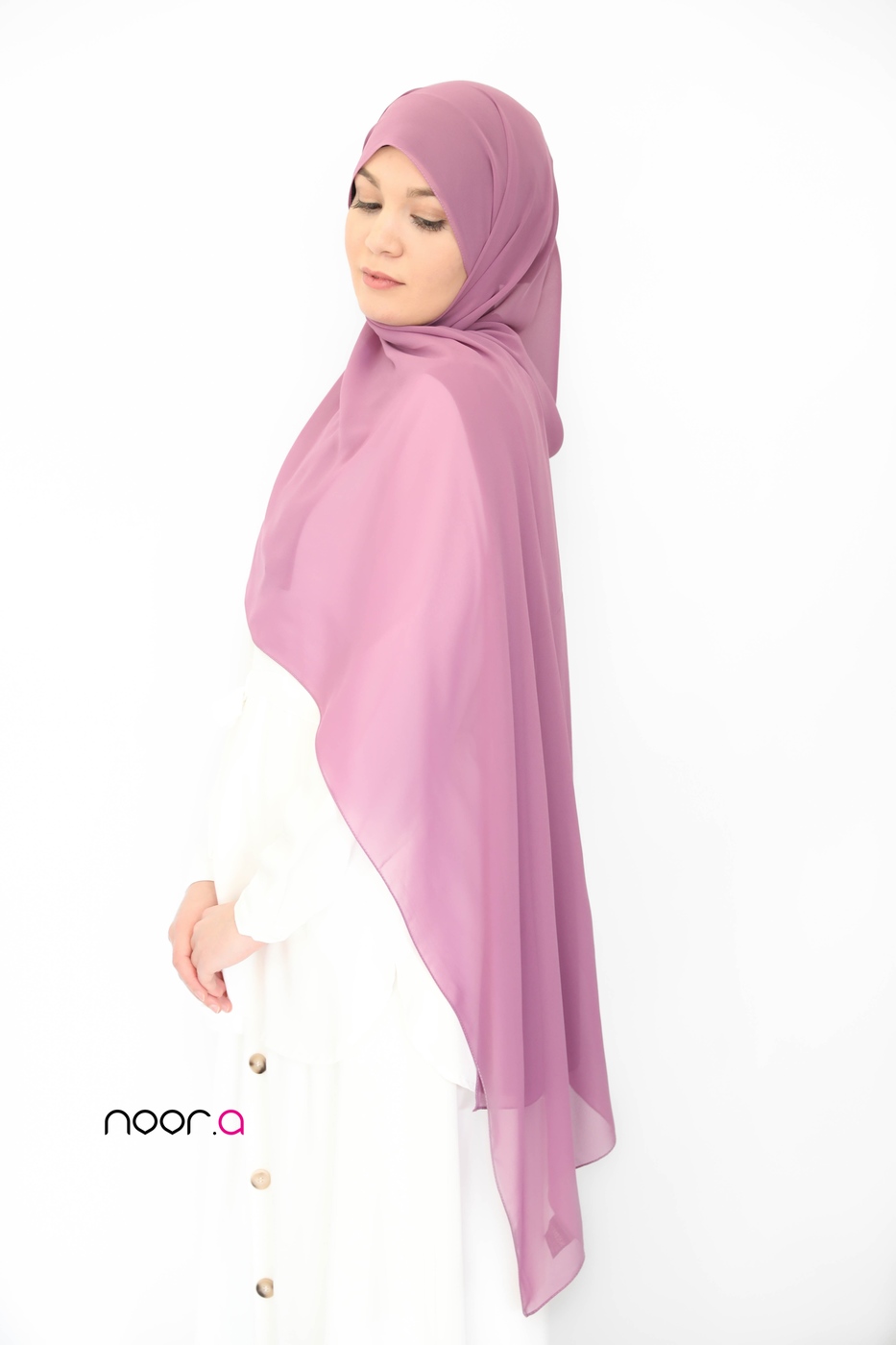 hijab-crêpe-luxe-turquie-lila