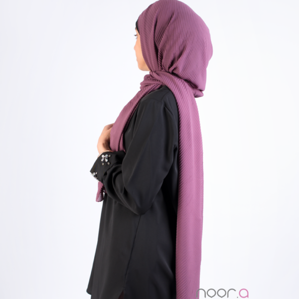 hijab_plisse_violet